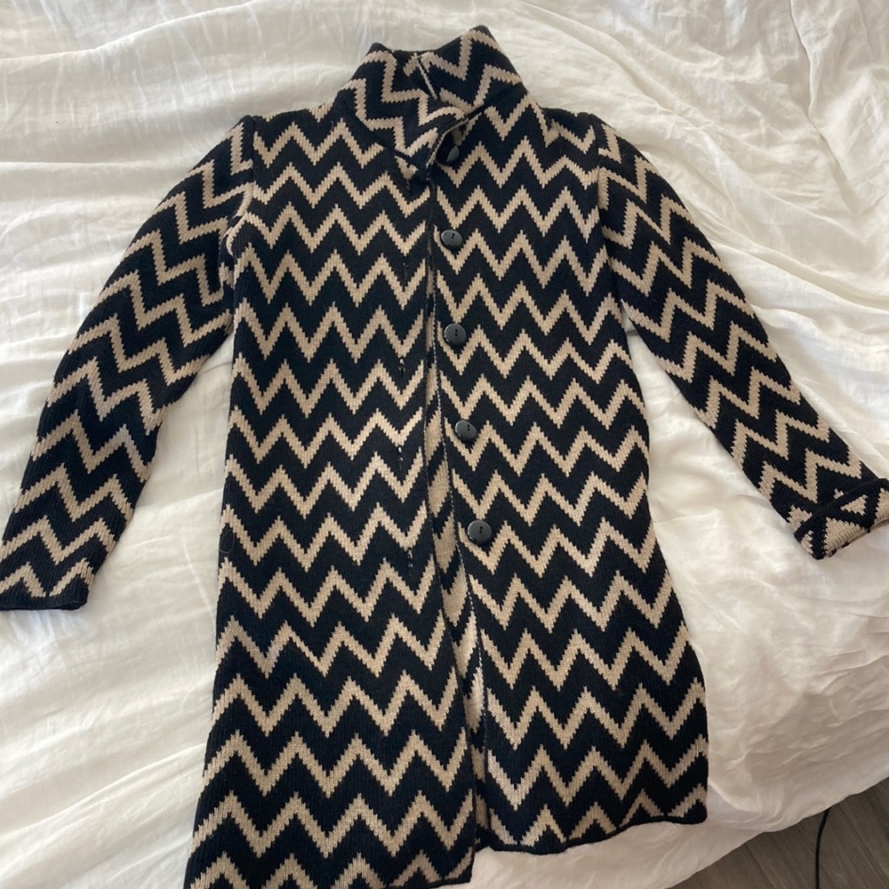 Gio Gio Sweater Coat made in Italy. L